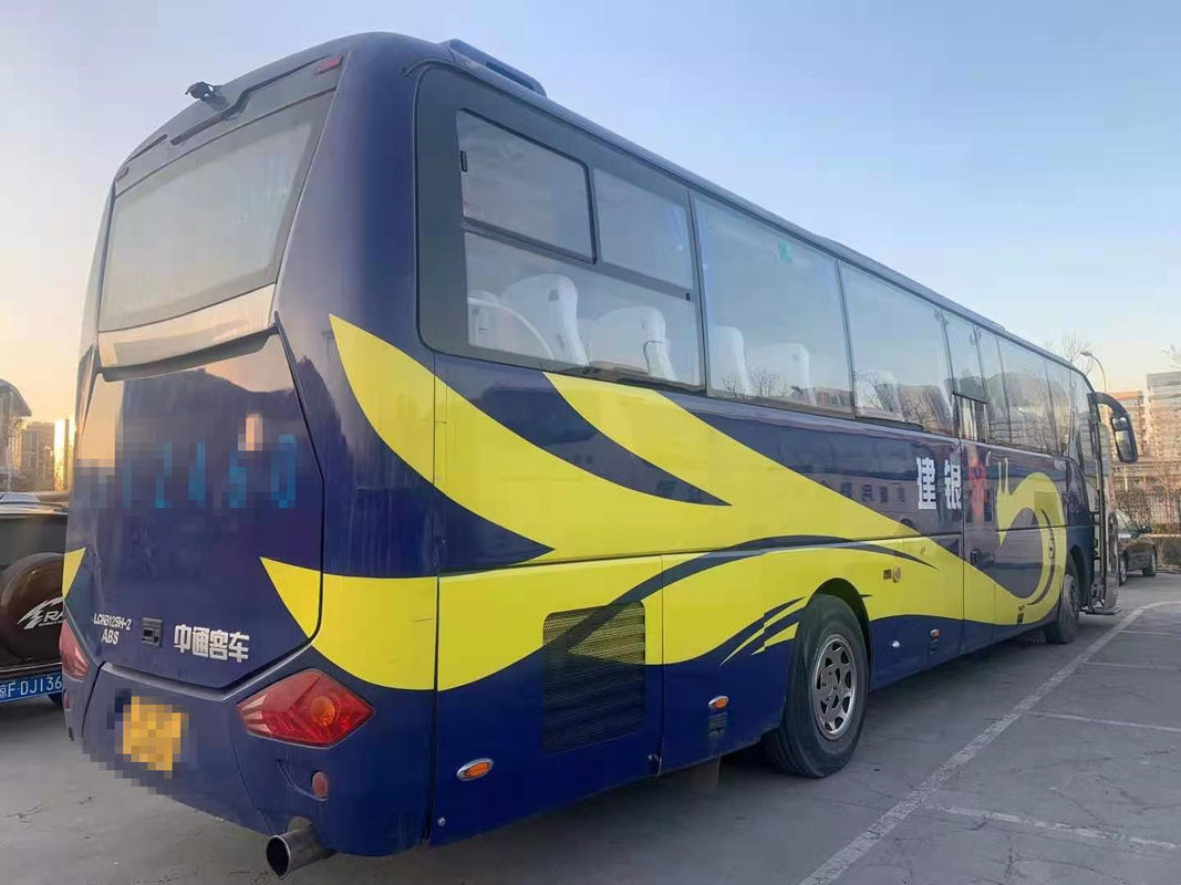 2012 Tahun 53 Kursi Digunakan Bus Pelatih ZHONGTONG LCK6125H dengan AC Untuk Pariwisata