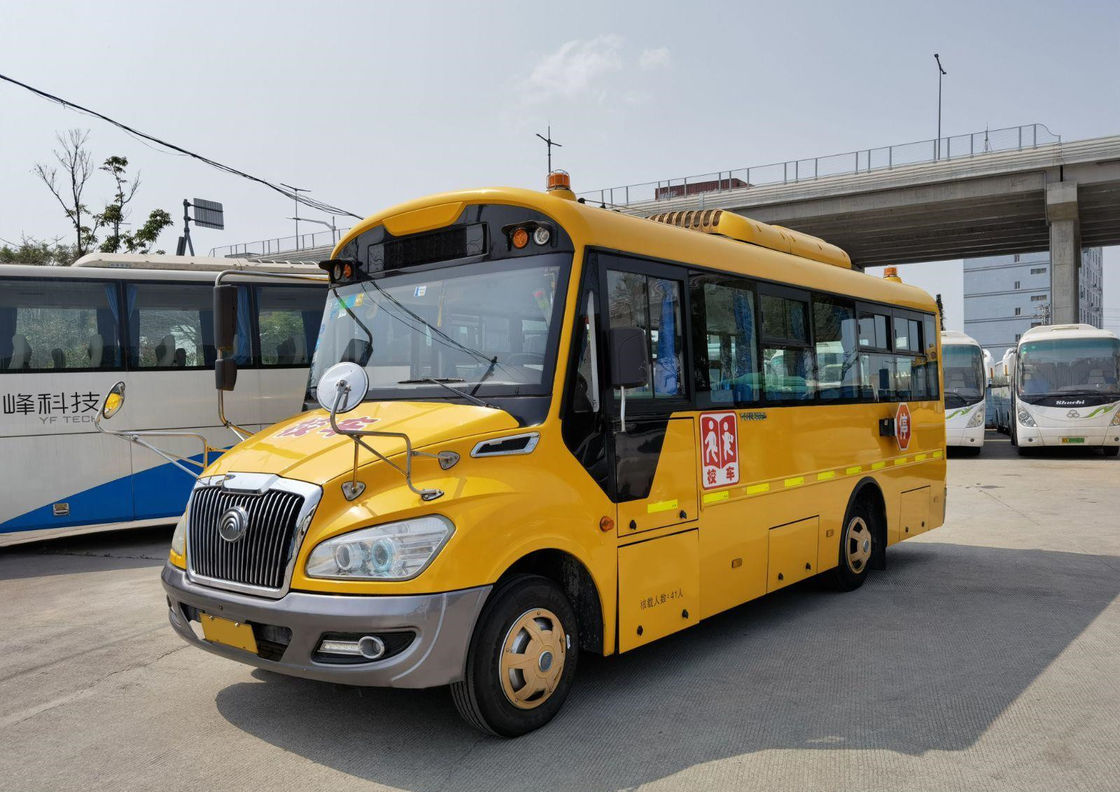 41 Kursi 2014 Tahun Bus Yutong ZK6729D Mesin Diesel Bekas Bus Sekolah LHD Pengemudi Tidak Ada Kecelakaan