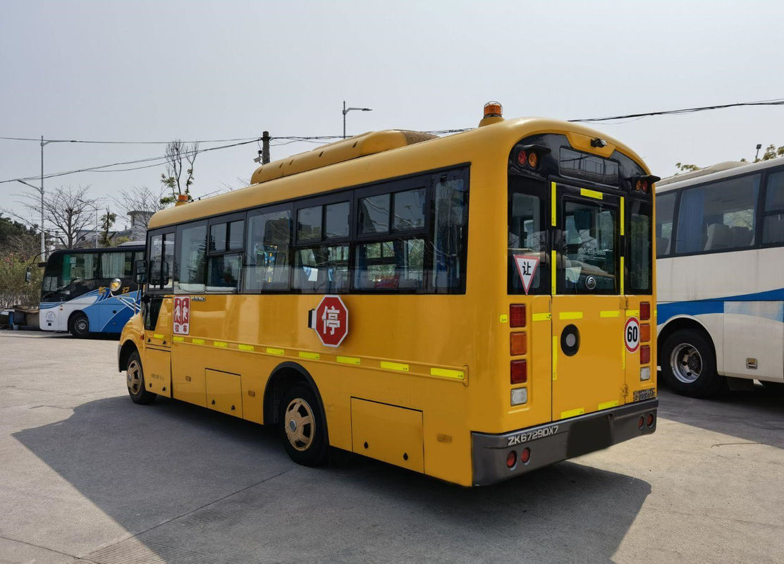 41 Kursi 2014 Tahun Bus Yutong ZK6729D Mesin Diesel Bekas Bus Sekolah LHD Pengemudi Tidak Ada Kecelakaan
