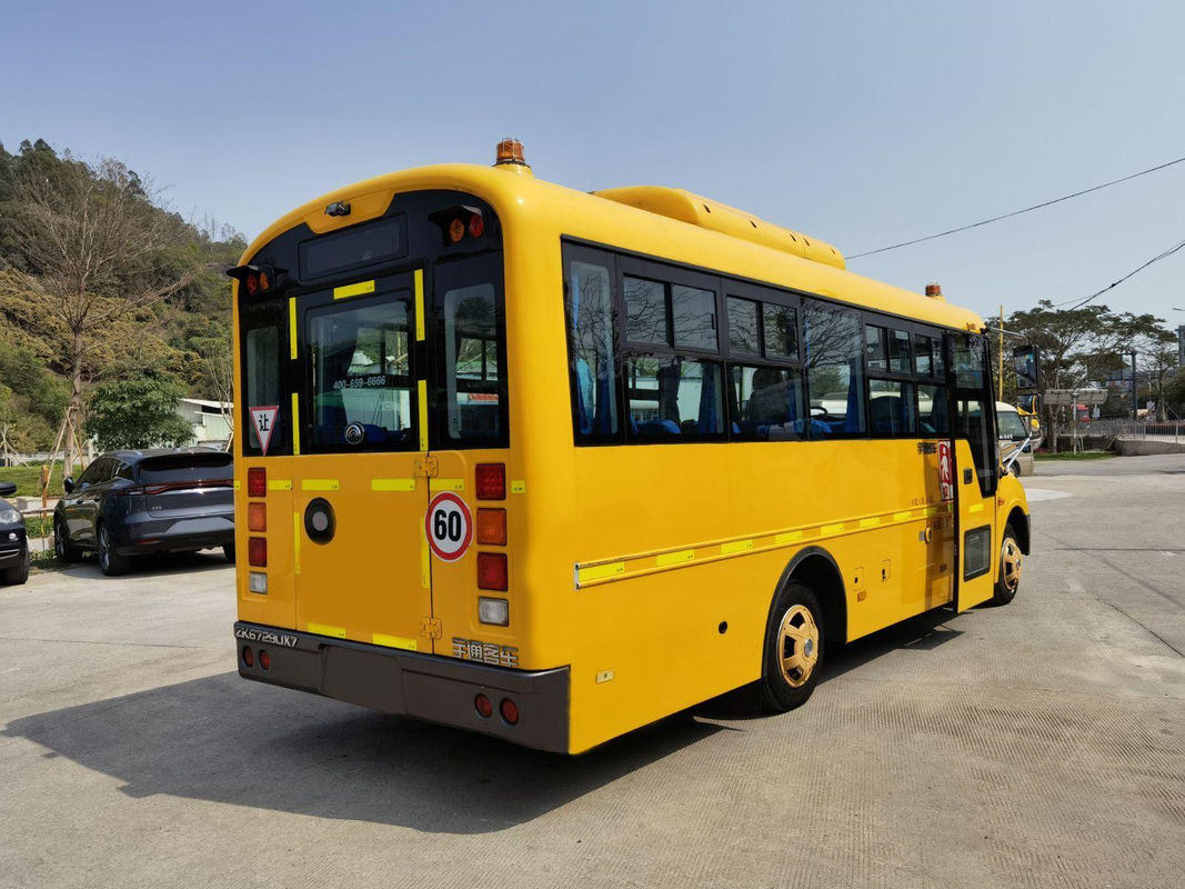 41 Kursi 2014 Tahun Bus Yutong ZK6729D Mesin Diesel Bekas Bus Sekolah LHD Pengemudi Tidak Ada Kecelakaan