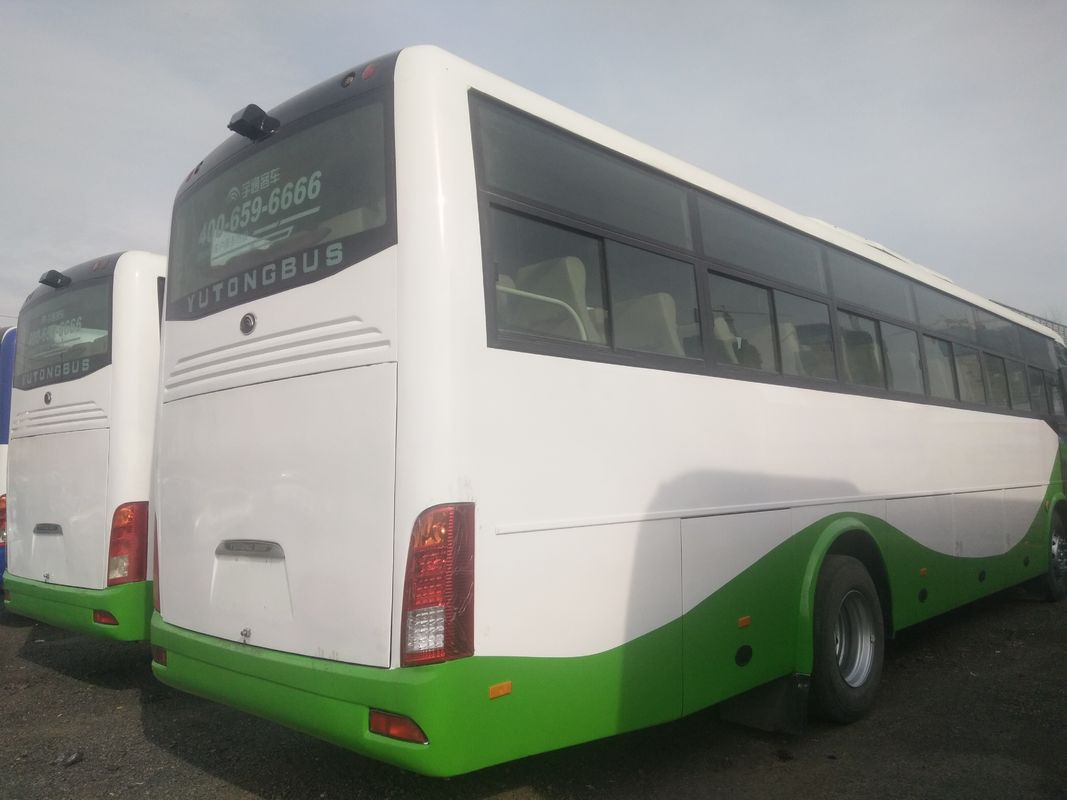 55 Kursi 2013 Tahun Digunakan Mesin diesel Yutong Bus ZK6112D LHD Driver Steering Tidak ada kecelakaan