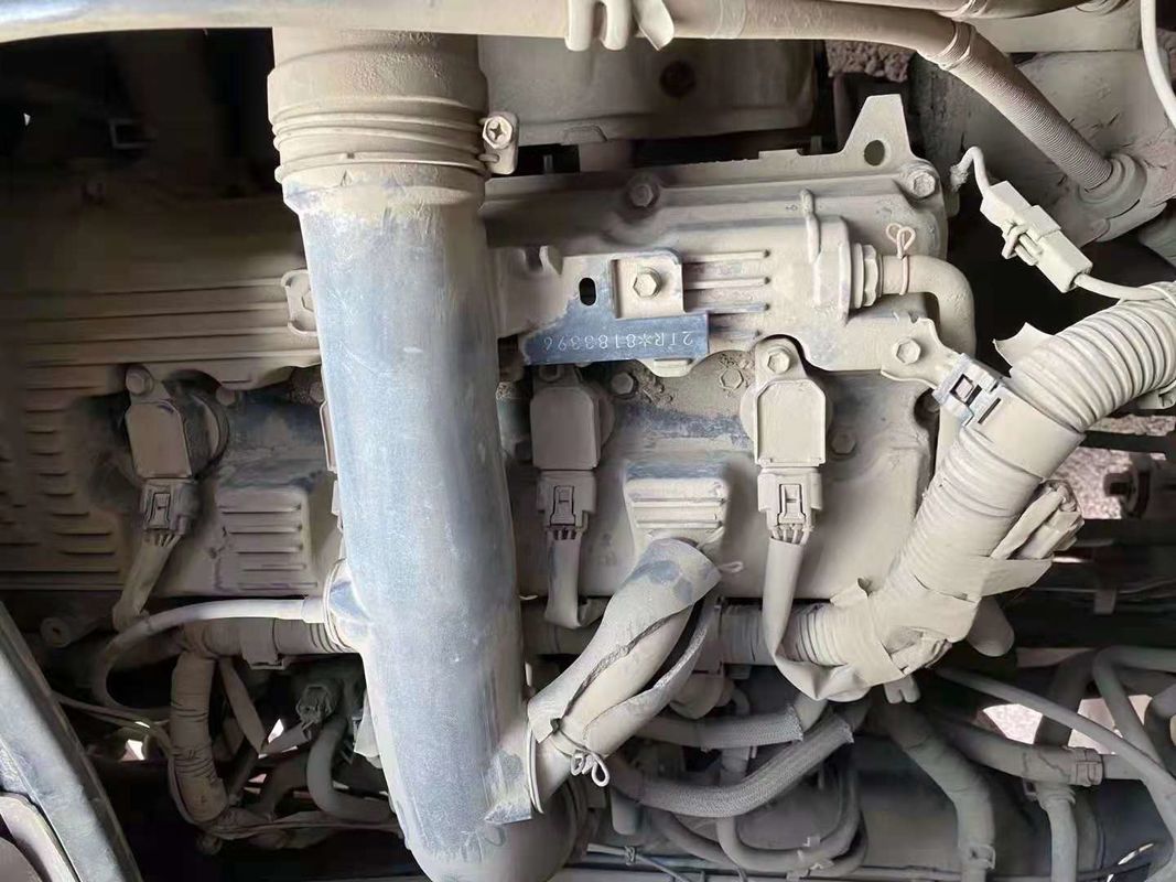 Bus Coaster Bekas Mesin 2TR 20 Kursi Mini Bus Toyota Coaster Drive Tangan Kiri Pintu Otomatis Penuh