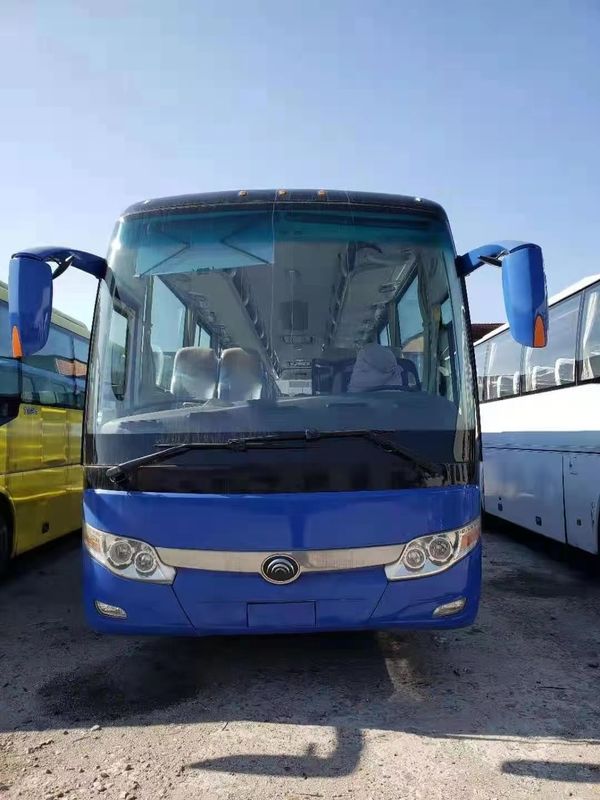 55 Kursi Bekas Yutong ZK6117 Bus New Stock Coach Bus Mesin Diesel Tahun 2020