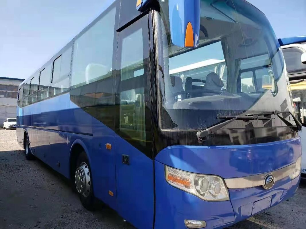 Yutong ZK6117 55 Kursi Chassis Bus Baja Baru Mesin Diesel Belakang Bus Euro III
