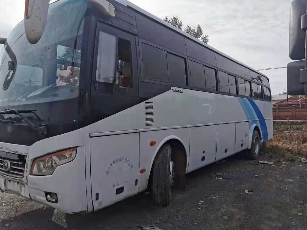 49 Kursi Bekas Yutong ZK6102D Bus Bekas Coach Bus 2011 Tahun Mesin Depan Kemudi Mesin Diesel LHD