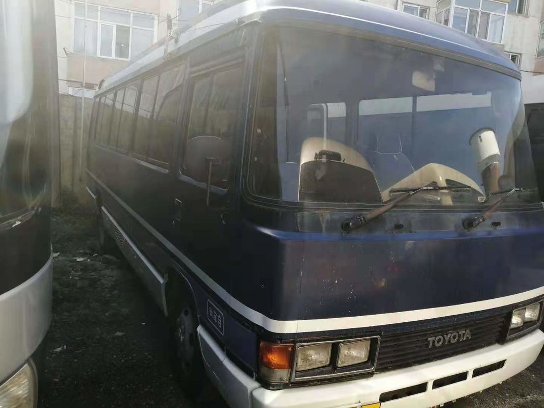 2010 Tahun 20 Kursi Digunakan Coaster Bus, Toyota Coaster Bus RHD Digunakan Mini Bus Dengan Mesin Diesel, Kemudi Kiri