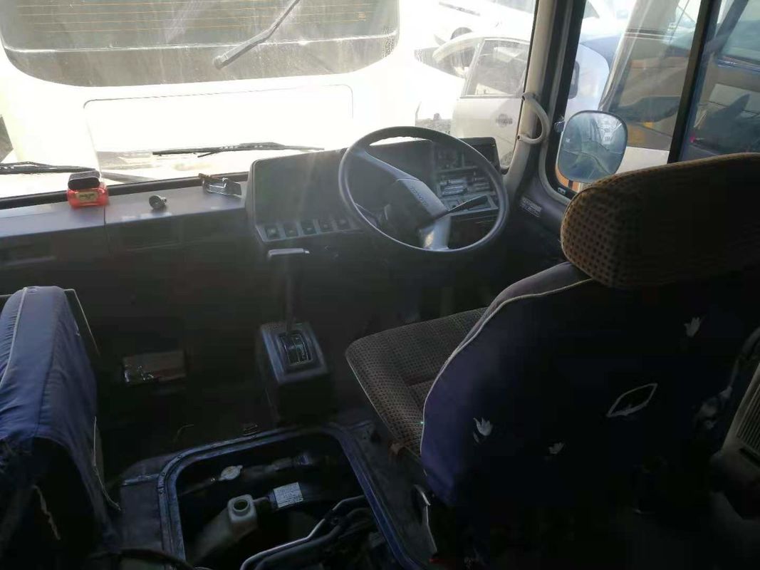 Drive Tangan Kanan Bus Coaster Bekas Merek Toyota 23/29 kursi Mesin Kilometer 1hz Rendah