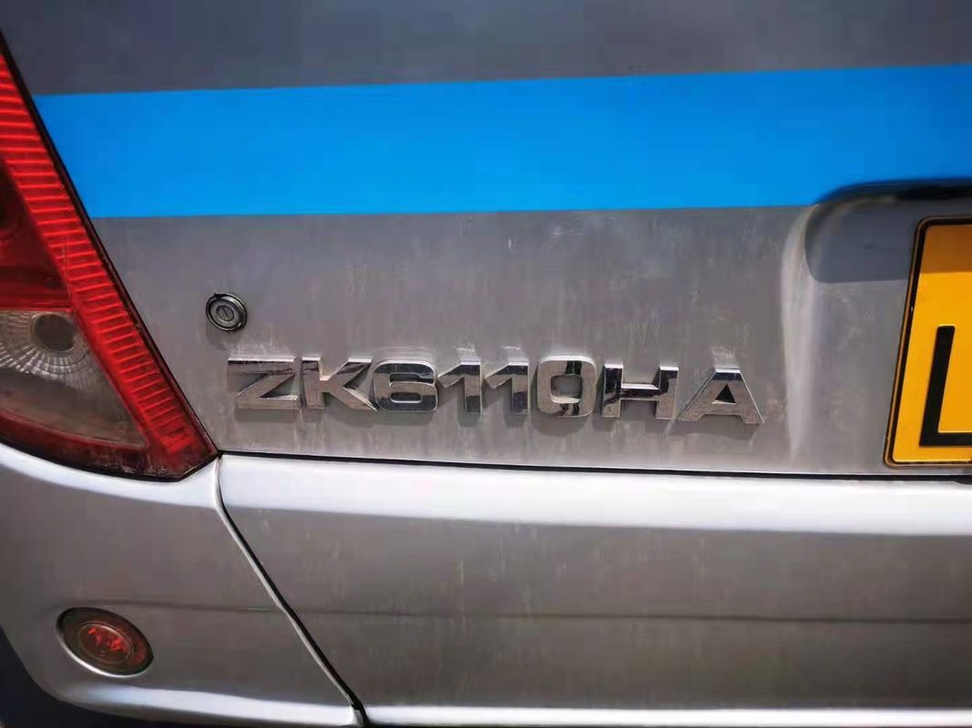 Gunakan Yutong Bus ZK6110 35000km Mileage 51 Seats 2012 Year Manual Digunakan Diesel Bus Untuk Penumpang