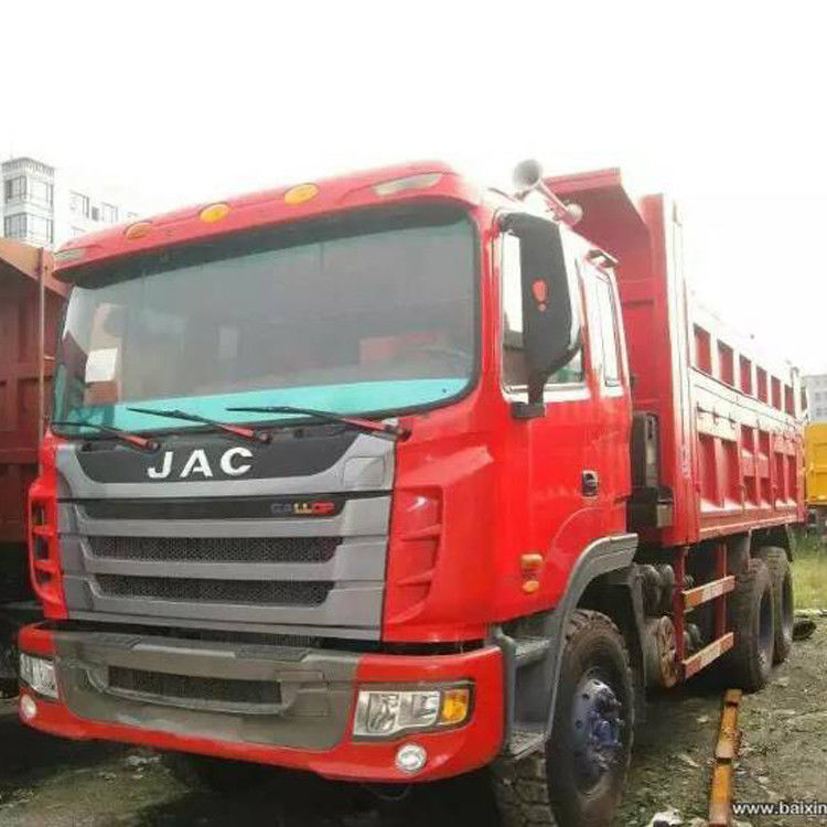 China JAC Brand Dump Truck 2018 Tahun 50 Ton Kapasitas 10 Roda Digunakan Tipper 20m3