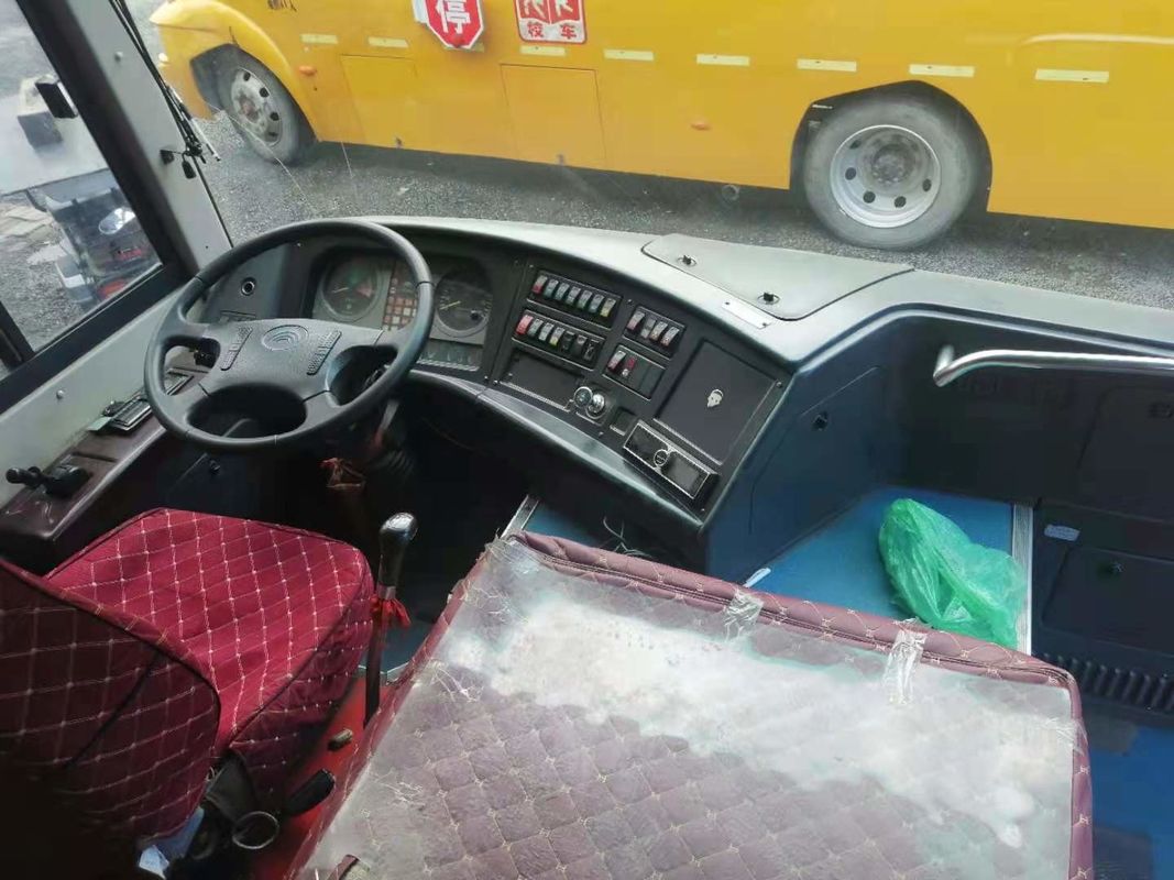 Bus Yutong Bekas Zk6112d 54 Kursi Mesin Depan Bus Sasis Baja YC.