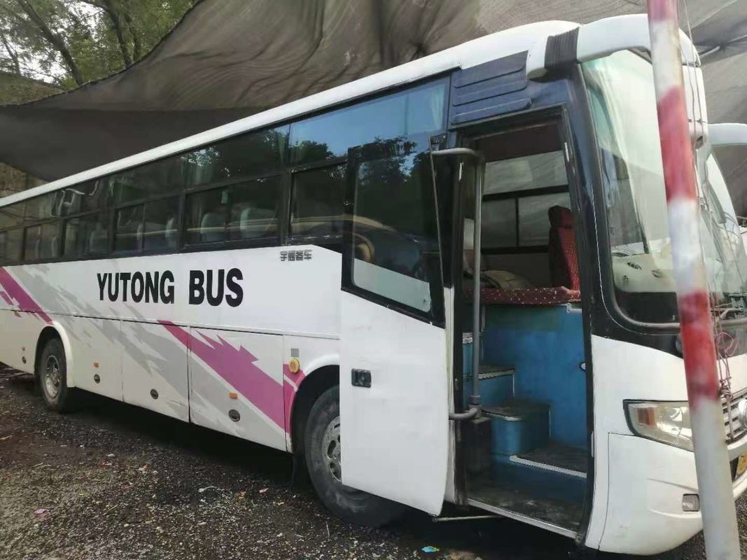 54 Kursi 2010 Tahun Bekas Yutong Bus ZK6112D Diesel Front Engine LHD Driver Steering No Accident