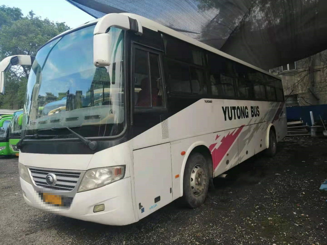 54 Kursi 2010 Tahun Bekas Yutong Bus ZK6112D Diesel Front Engine LHD Driver Steering No Accident