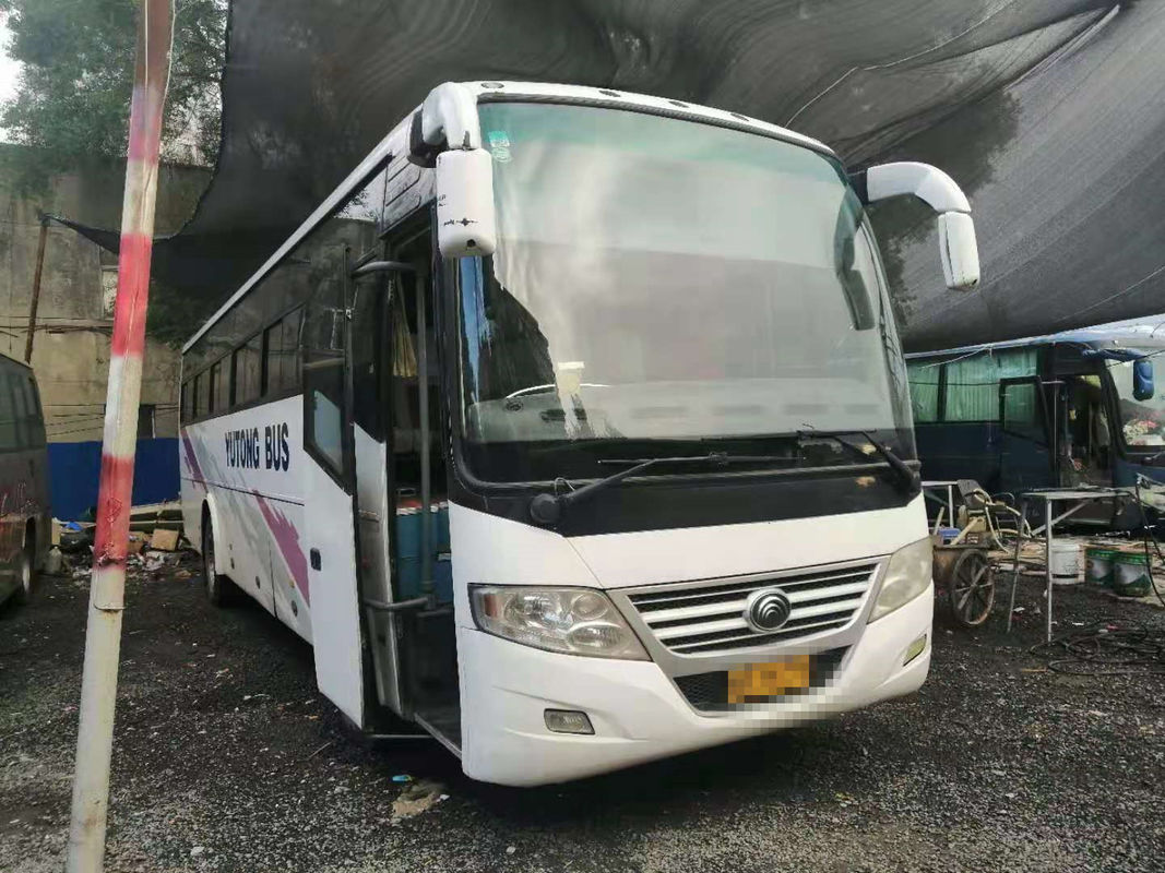 54 Kursi 2010 Tahun Bekas Yutong Bus ZK6112D Diesel Front Engine LHD Driver Steering No Accident