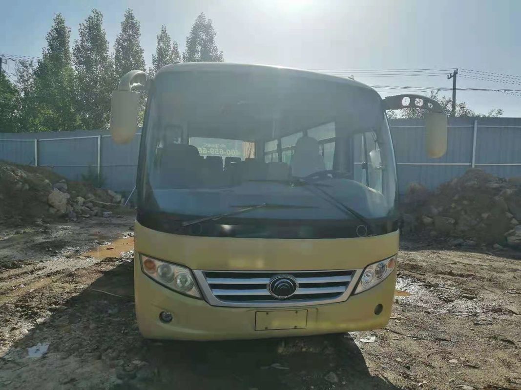 2010 Tahun 19 Kursi Bekas Model Bus Yutong ZK6608 Model Drive Tangan Kiri ZK6608 Tanpa Kecelakaan 2 Gandar