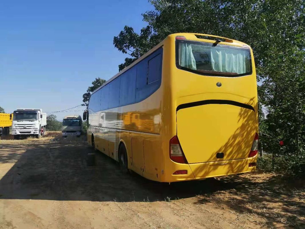 63 Kursi Bekas Yutong ZK6127H Bus Bekas Coach Bus 2011 Tahun Baru Kursi Mesin Diesel LHD Dalam Kondisi Baik
