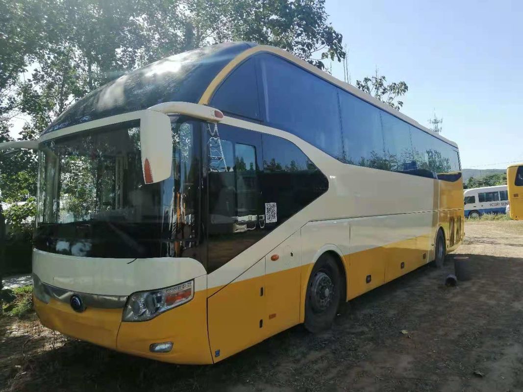 63 Kursi Bekas Yutong ZK6127H Bus Bekas Coach Bus 2011 Tahun Baru Kursi Mesin Diesel LHD Dalam Kondisi Baik