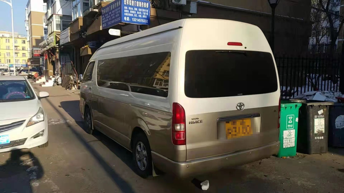2014 Tahun 13 Kursi Bensin Toyota Hiace Digunakan Mini Bus Dengan Transmisi Otomatis Atap Tinggi High