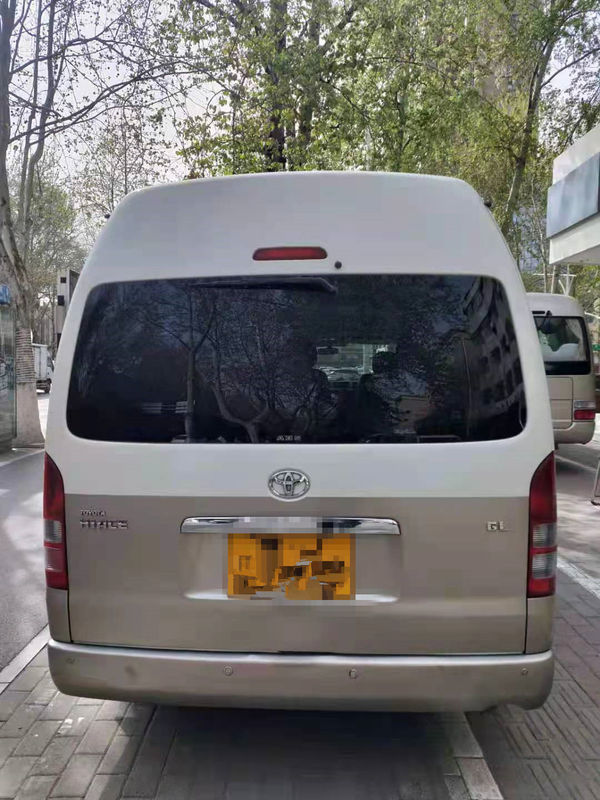 2007 Tahun 13 Kursi Bensin Toyota Hiace Digunakan Mini Bus Dengan Kursi Mewah Transmisi Otomatis Atap Tinggi High