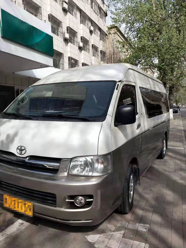 2007 Tahun 13 Kursi Bensin Toyota Hiace Digunakan Mini Bus Dengan Kursi Mewah Transmisi Otomatis Atap Tinggi High