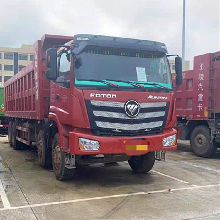 375HP China 6X4 8X4 FOTON AUMAN Dump Truck Digunakan 50 Ton LHD RHD Harga