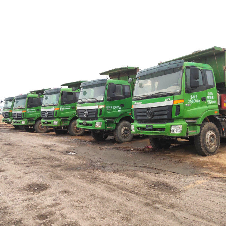 375HP China 6X4 8X4 FOTON AUMAN Dump Truck Digunakan 50 Ton LHD RHD Harga