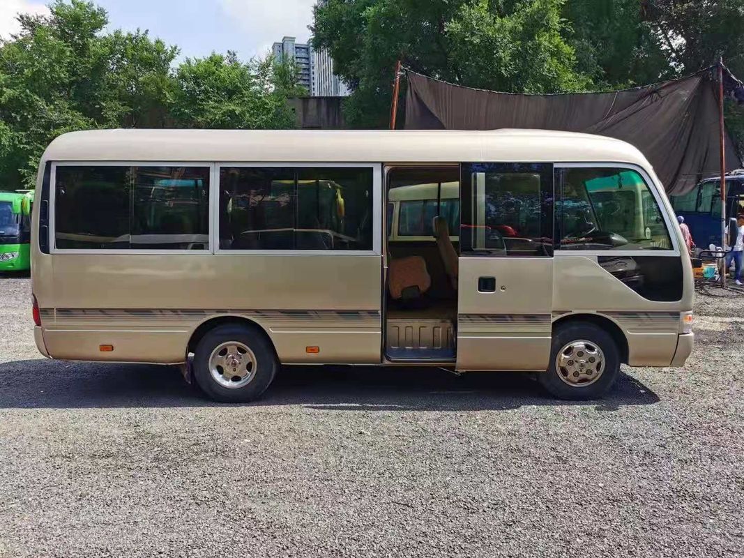 23 Kursi Bekas Coaster Bus Bekas Mini Bus Toyota Coaster Bus Dengan Mesin Bensin 3RZ Tahun 2012 Kemudi Tangan Kiri