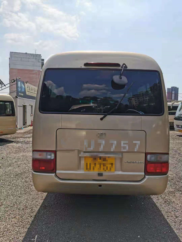 23 Kursi Bekas Coaster Bus Bekas Mini Bus Toyota Coaster Bus Dengan Mesin Bensin 3RZ Tahun 2012 Kemudi Tangan Kiri