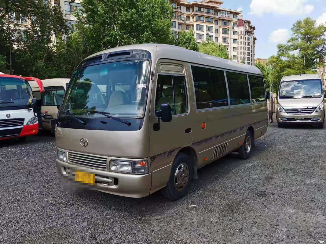 23 Kursi Bekas Coaster Bus Bekas Mini Bus Toyota Coaster Bus Dengan Mesin Bensin 3RZ Tahun 2012 Kemudi Tangan Kiri