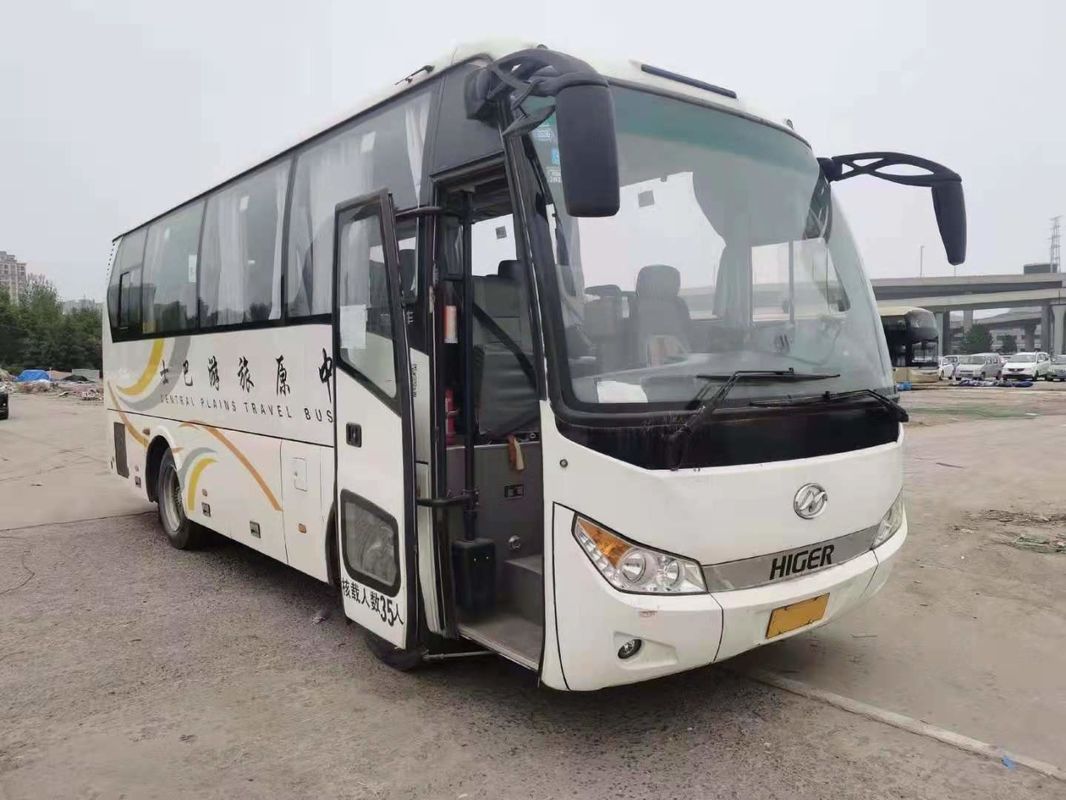 2013 Tahun 35 Kursi Digunakan Bus KLQ6808 Digunakan Bus Pelatih Dengan Mesin Diesel Kemudi LHD