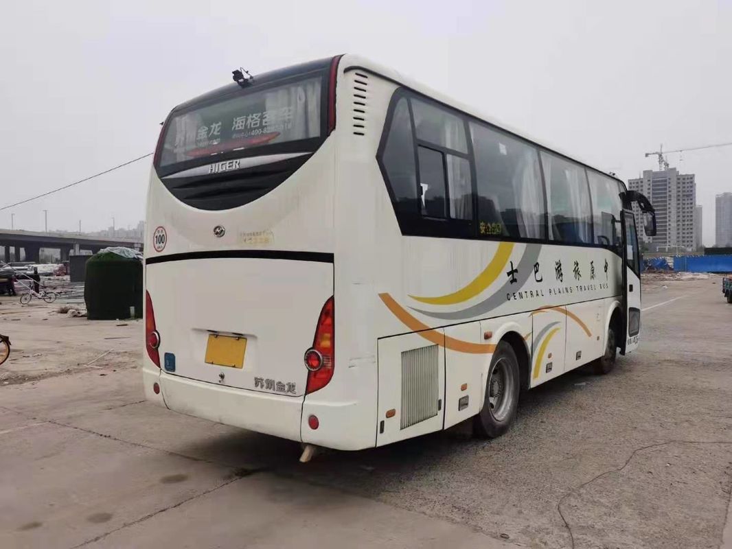 2013 Tahun 35 Kursi Digunakan Bus KLQ6808 Digunakan Bus Pelatih Dengan Mesin Diesel Kemudi LHD