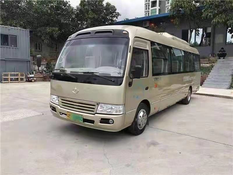 31 Kursi 2016 Tahun Digunakan Feiyan Coaster Bus Digunakan Mini Bus Coaster Bus Dengan Mesin Listrik Kemudi Tangan Kiri