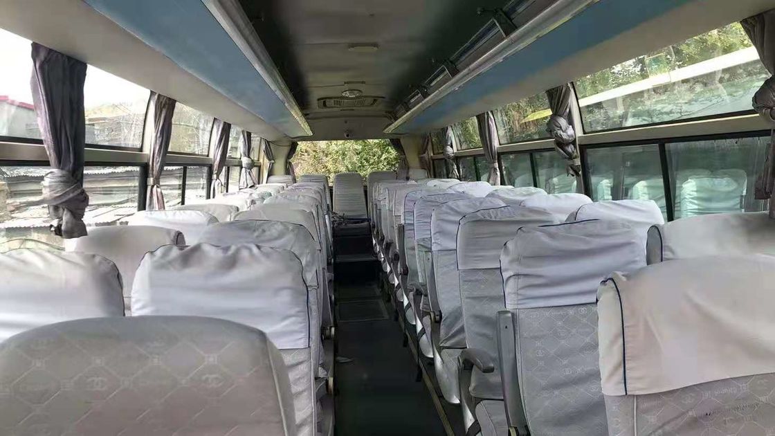 51 Kursi Bekas Yutong ZK6107 Bus Bekas Bus Coach 2012 Tahun 100km/H Kemudi LHD NO kecelakaan