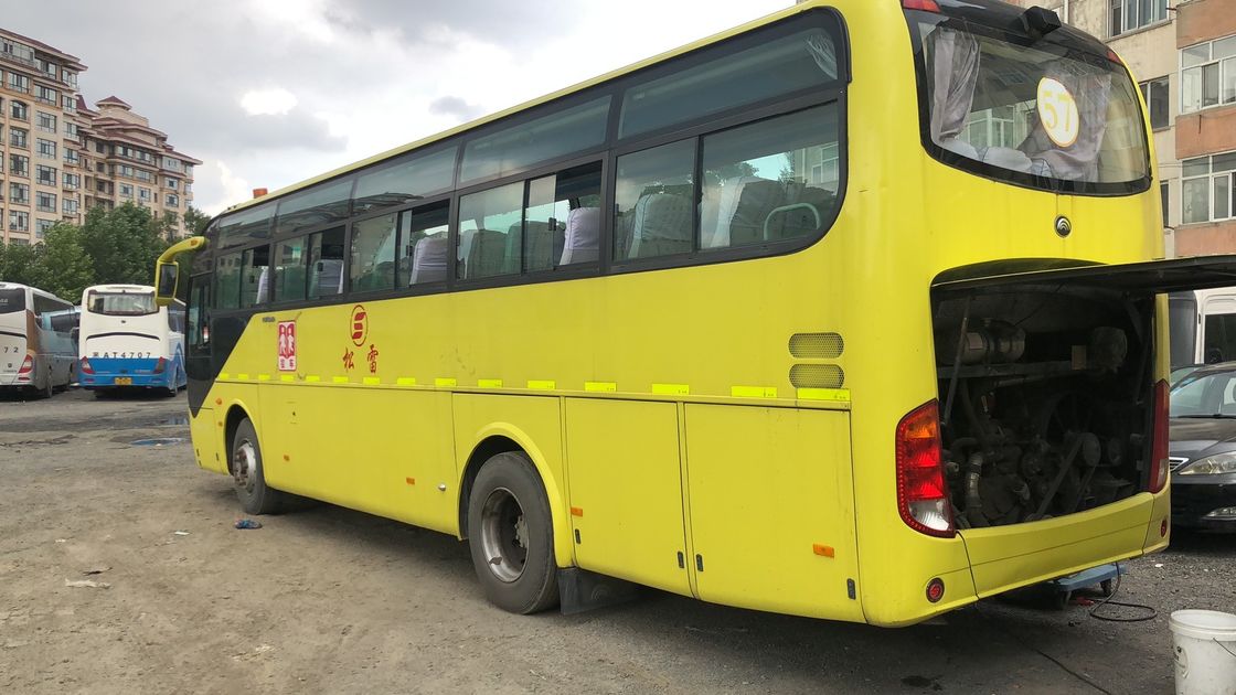51 Kursi Bekas Yutong ZK6107 Bus Bekas Bus Coach 2012 Tahun 100km/H Kemudi LHD NO kecelakaan