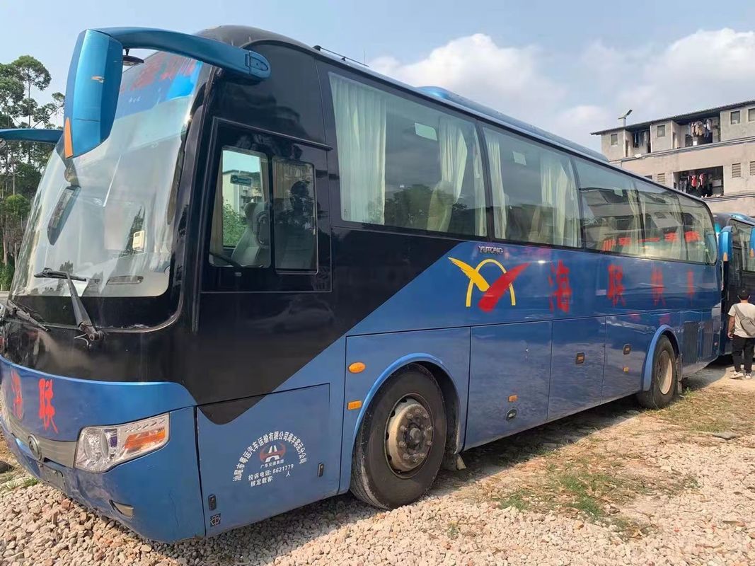 41 Kursi Bekas Yutong ZK6107 Bus Bekas Bus Coach 2013 Tahun 100km/H Kemudi LHD NO kecelakaan
