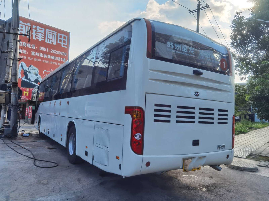 Digunakan Model Mesin Belakang Bus Lebih Tinggi KLQ6129 Bus Penumpang Baik 53 Kursi Mesin Weichai Belakang 215kw Euro III