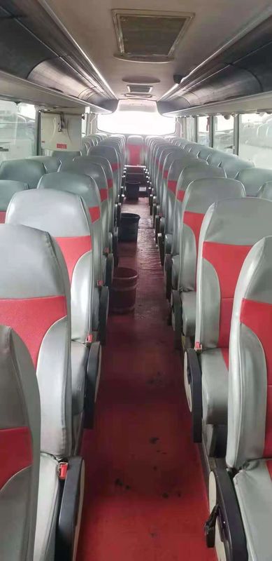 65 Kursi 2010 Tahun Digunakan Yutong Bus ZK6147D Mesin Diesel Kemudi Gandar Ganda LHD