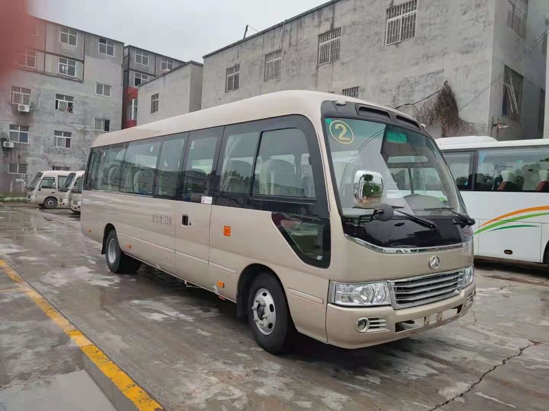 2020 Tahun 32 Kursi Bekas Jiangling Coaster Bus, Bus Coaster Bus Mini Bekas Dengan Kursi Bisnis Untuk Bisnis
