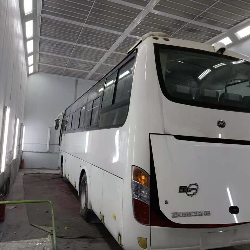 39 Kursi ZK6908 Bekas YutongBus Bekas Coach Bus 2013 Tahun Kemudi Mesin Diesel LHD