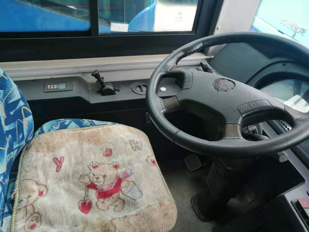 Bus Kota Bekas Merek Golden Dragon 45 Kursi Bus Wisata Bekas Chassis Baja Mesin Diesel Bus Pintu Ganda