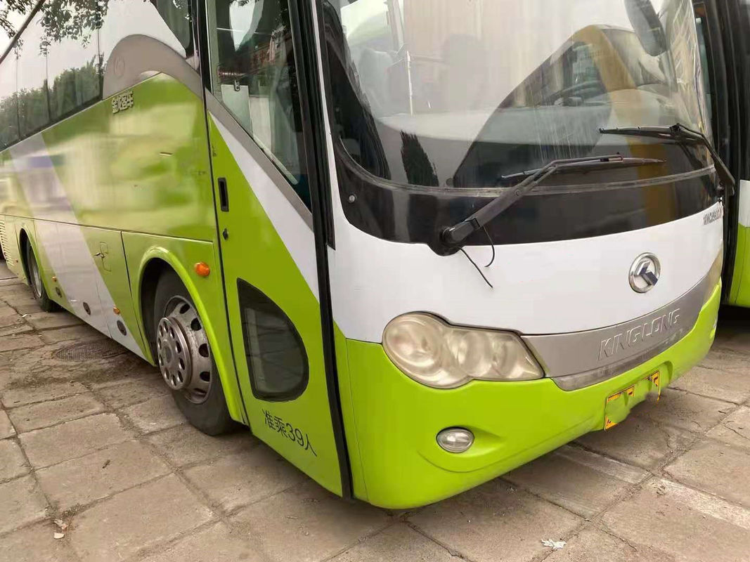 Bus Kinglong Bekas XMQ6900 Bus Wisata Bekas 39 Kursi Mesin Yuchai 180kw Euro III Steel Chassis Kemudi Kiri