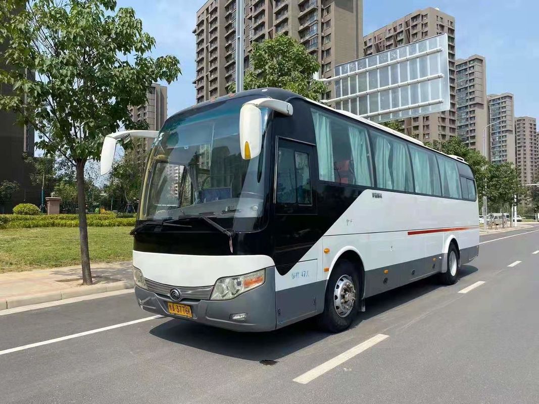 47 Kursi Bekas Yutong ZK6107 Bus Bekas Coach Bus 2009 Tahun 100km/H Kemudi LHD NO Kecelakaan