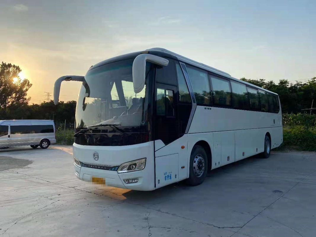 2019 Tahun 52 Kursi Bekas Pelatih Penumpang Merek Golden Dragon Model XML6122 Kemudi Tangan Kiri