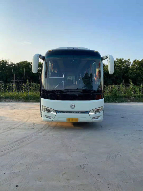 2019 Tahun 52 Kursi Bekas Pelatih Penumpang Merek Golden Dragon Model XML6122 Kemudi Tangan Kiri