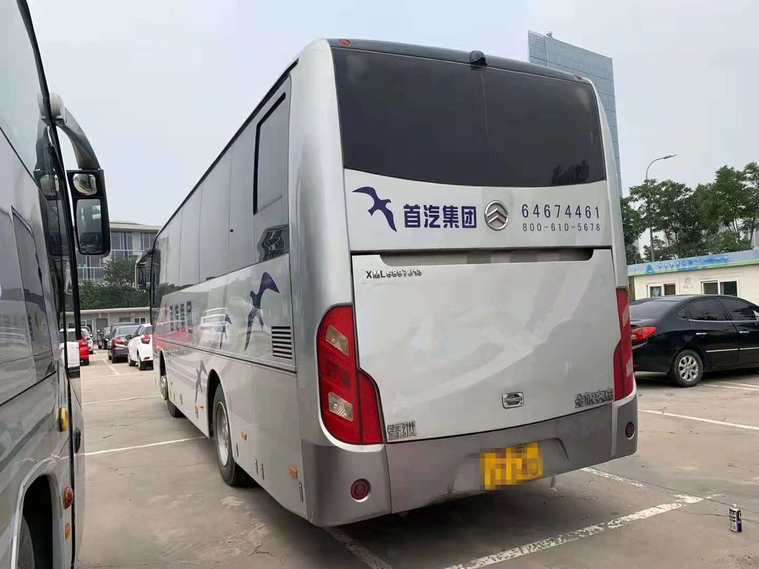 39 Kursi Bekas Yutong XML6897 Bus Bekas Coach Bus 2012 Tahun Kemudi Mesin Diesel LHD
