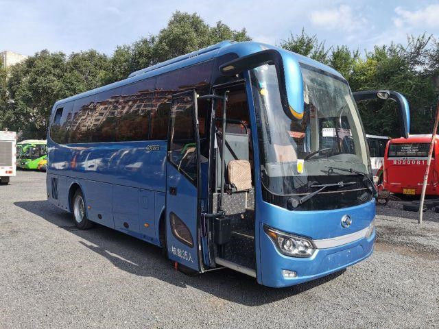 Bus Toyota Higer Bekas Untuk Filipina Hiace Drive Tangan Kanan Mini Car Kinglong Bus Coach XMQ6802 35 Kursi