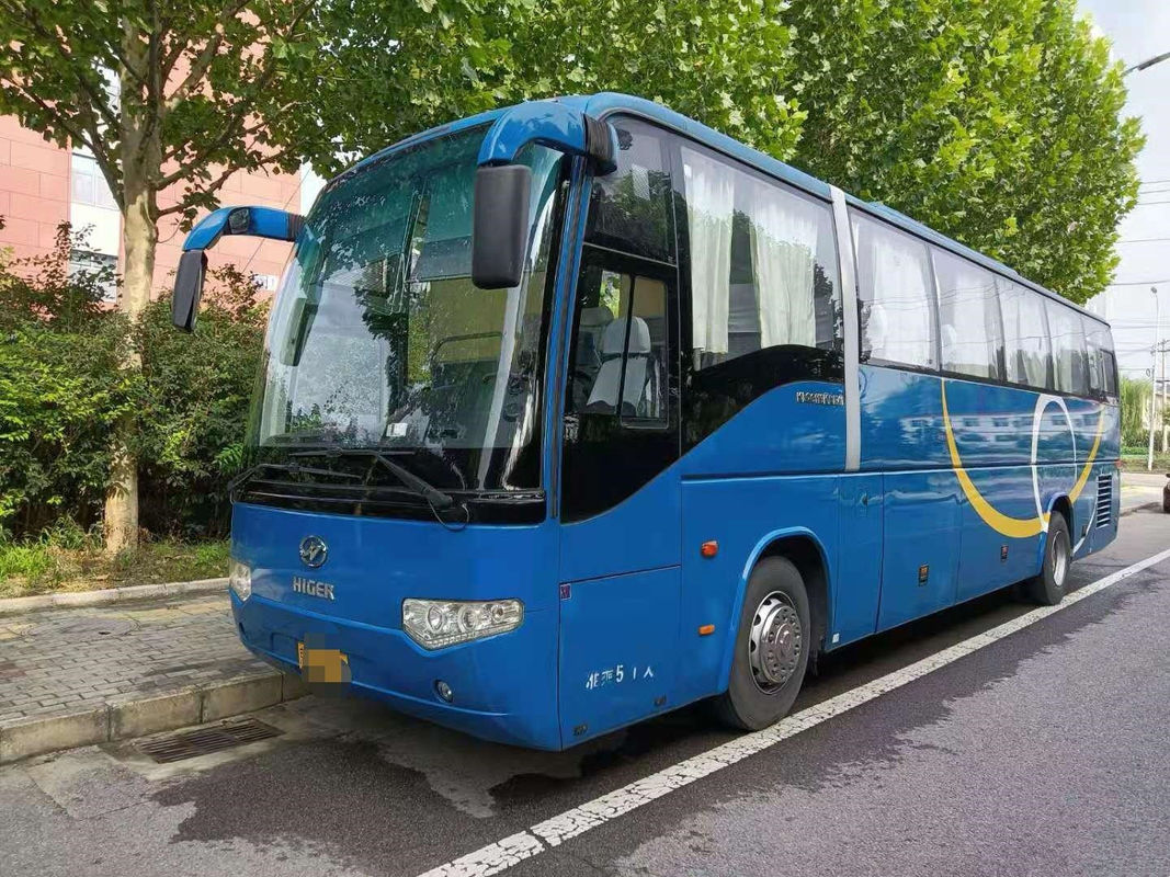 Digunakan Lebih Tinggi Bus Coach Airbag Chassis Tourist Coach Pintu Dingle Dengan AC / TV 51 kursi