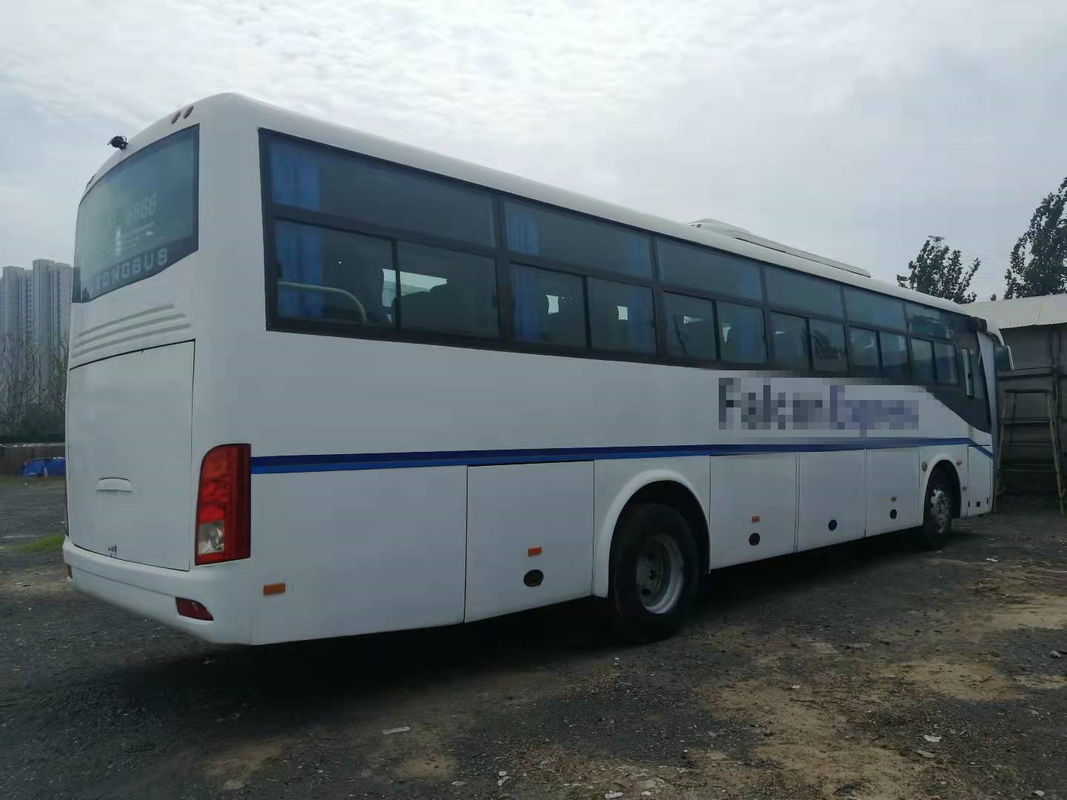 54 Kursi Tahun 2014 Digunakan Bus Depan Mesin RHD Driver Steering Digunakan Yutong Bus ZK6112D Tanpa Kecelakaan