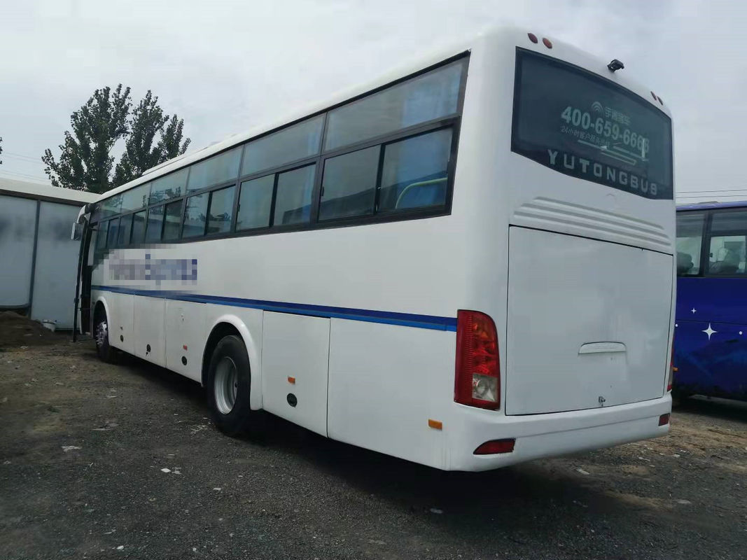 54 Kursi Tahun 2014 Digunakan Bus Depan Mesin RHD Driver Steering Digunakan Yutong Bus ZK6112D Tanpa Kecelakaan