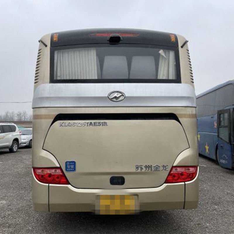 2018 Tahun 54 Kursi Mesin Belakang Diesel Digunakan Bus Lebih Tinggi KLQ6129TA Digunakan Bus Pelatih Tanpa Kecelakaan