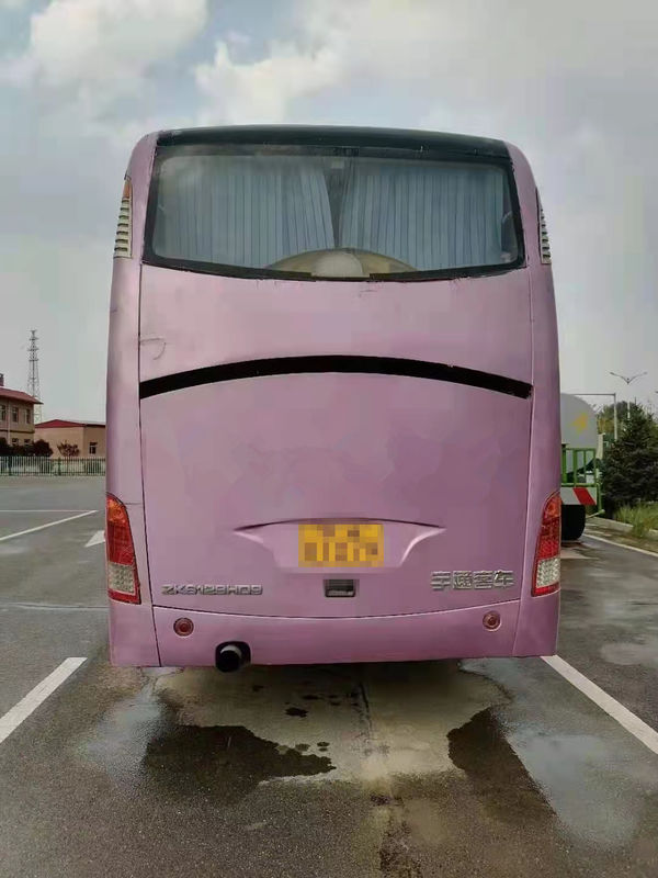 2009 Tahun 53 Kursi Bus Bekas Bekas Yutong ZK6129HD Bus Pelatih Bekas Dengan Mesin Diesel AC